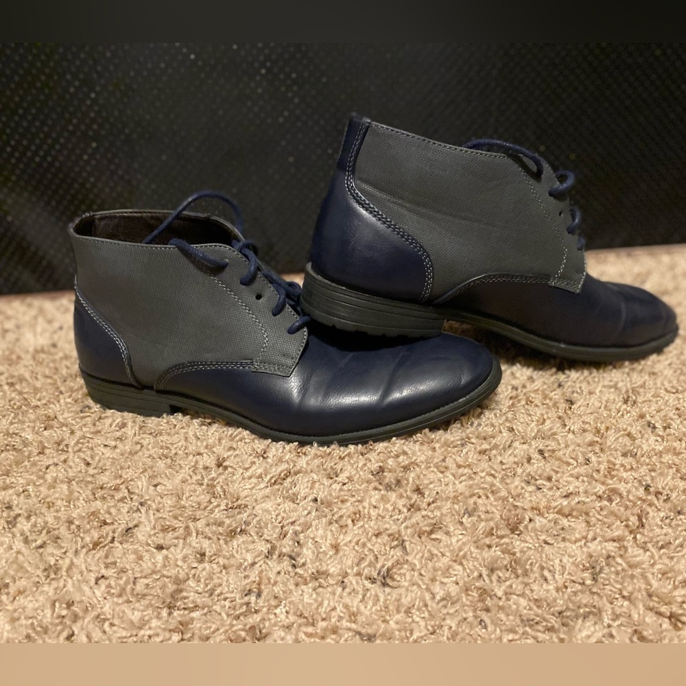 Andrew Fezza Blue Shoes